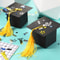 Graduation Cap Box with Tassel, Graduation Party Favors Gift Box