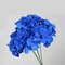 Blue Faux Hydrangea Bouque Artificial Hydrangea With Stem Flower For Wedding Party Home Decoration 1