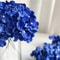 Blue Faux Hydrangea Bouque Artificial Hydrangea With Stem Flower For Wedding Party Home Decoration 2