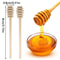 Honey Stir Sticks for Honey, Wooden Honey Dipper, Jam Stirrer for Honey Jar Dispense - Gift for Christmas