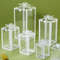 Candy Favor Gift Packaging Boxes for Wedding, Birthday, Christmas, and Transparent PVC Box Plastic Wrapping