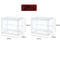 Large Capacity Storage Box Organizer For Figures Acrylic Display Dustproof Makeup Organizer Clear B 3