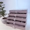 Layers Jewelry Box In Gray Large Capacity Storage For Rings Earrings AntiOxidation Jewelry Organize
