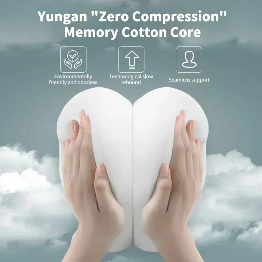 Memory Foam Lumbar Cushion MultiScene Pain Relief For Car Office Gaming Chairs Postpartum Support 1