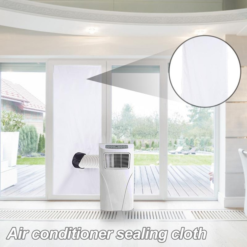 Portable Mobile AC, Universal Window Seal Kit, Tumble Dryer Window Sealing Cloth