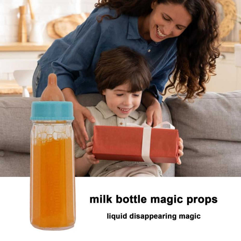 Strange Magics Prop, Mini Magic Milk Bottle Liquid, Baby Reborn Dolls Feeding Bottle Toy