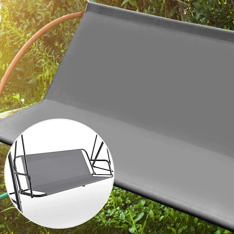 Outdoor Thick Fabric Rainproof Replacement Swing Seat Cover For Patio Gar 2