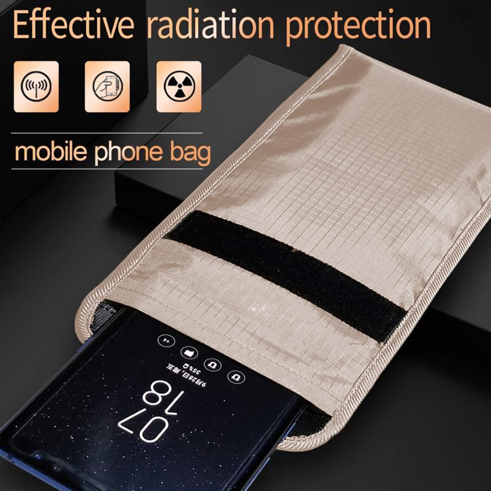 Cell Phone Signal Blocking Faraday Bag For Phone AntiSpying Tracking Fob Shield EMF GPS Location Fa 1