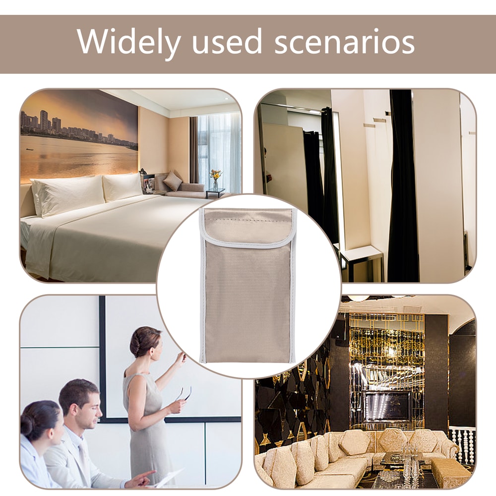 Cell Phone Signal Blocking Faraday Bag For Phone AntiSpying Tracking Fob Shield EMF GPS Location Fa 4