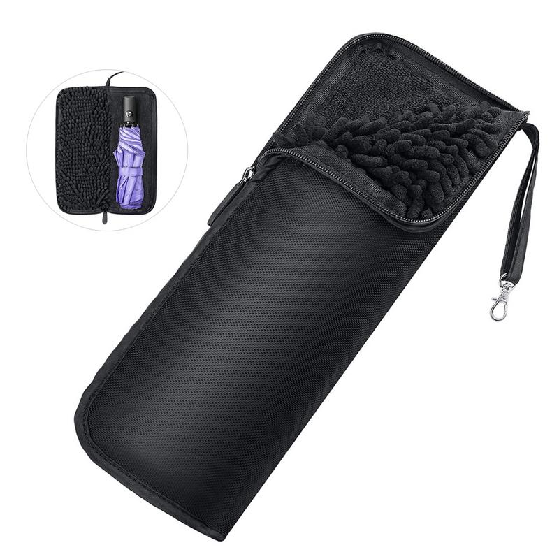 Portable Travel Accessories, Water Absorbent Umbrella Bag, Ultrafine Fiber Cleaning Cloth