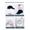 Multifunctional Baseball Cap Washer, Hat Cleaning Kit with Laundry Bag