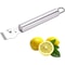 Citrus Fruit Grater with Channel Knife, Stainless Steel Zester and Hanging Loop for Easy Kitchen Use