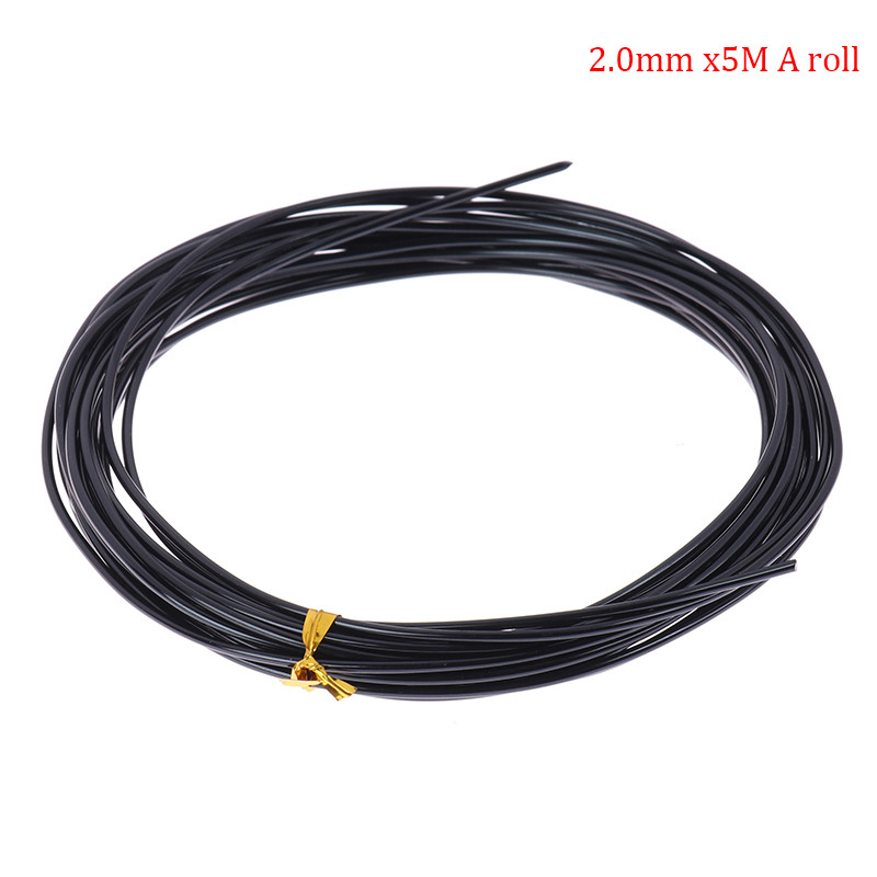 Anodized Aluminum Bonsai Training Wire Total Black Wire for Plant Shapes
