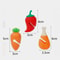 Silicone Tools, Raise The Lid Anti-Overflow Device for Boiling Soup, Reusable Cooking Tools for Home, Carrot Pepper