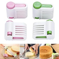food-grade plastic cake cutter, layers cut bread knife splitter, toast slicer bread cutter
