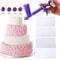 Fondant Cake Decorating Tools, DIY Plastic Pearl Applicator, Pearl Ball Applicator for Sugarcraft Decoration