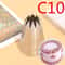 Stainless Steel Icing Tips For Cake Cream Decoration Large Size Piping Nozzle Cupcake Pastry Tools 0