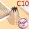 Stainless Steel Icing Tips For Cake Cream Decoration Large Size Piping Nozzle Cupcake Pastry Tools 0
