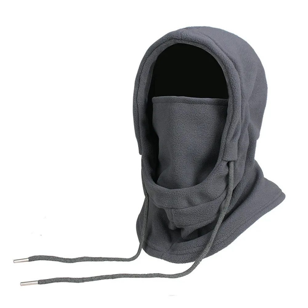 Windproof Hooded Cap For Men Women Thermal Face Mask Warm Fleece Neck Warmer 7