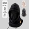 Cycling Cold Weather Protection Riding Winter Warm Hat, Windproof Balaclava with Mask and Neck Warmer for Men and Women