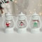 Battery Powered Portable LED Lanterns Christmas Santa Claus Snowman Lights For Home Decor Navidad X 5