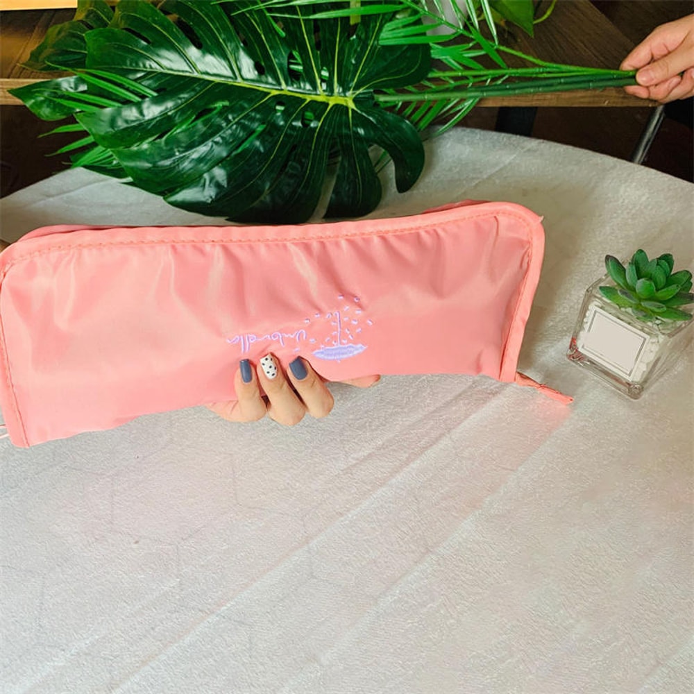 Folding Wet Umbrella Storage Bag, Waterproof Travel Umbrella Cover for Home and Camping