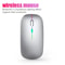 Ergonomic Gaming Wireless Mouse RGB Rechargeable Bluetooth LED Backlit