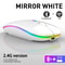 Ergonomic Gaming Wireless Mouse RGB Rechargeable Bluetooth LED Backlit