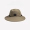 Quick-Drying Panama Bucket Hat with Tied Neck Protection for Outdoor Activities