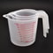 Plastic Measuring Volume Beaker, Baking Liquid Measuring Cups with PVC Scale