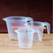Plastic Measuring Volume Beaker, Baking Liquid Measuring Cups with PVC Scale
