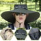 Men Women Breathable Summer Large Sun Hat, UV Protection Mesh Fishing Cap, Hiking and Beach Fisherman Hat for Outdoor