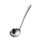 Long Handle Stainless Steel Soup Ladle, Serving Spoon for Sauces, Salad Dressing, Gravy, Pancake Batter
