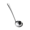 Long Handle Stainless Steel Soup Ladle, Serving Spoon for Sauces, Salad Dressing, Gravy, Pancake Batter
