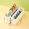 School Office Portable Pen Holder, Large Capacity Multifunctional Storage Holder Box, Desktop Sundries Storage Basket