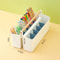 School Office Portable Pen Holder, Large Capacity Multifunctional Storage Holder Box, Desktop Sundries Storage Basket