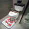 New Cute Christmas Toilet Seat Covers, Santa Claus Bathroom Mat, Holiday Home Supplies, Navidad Gift Decor for New Year