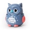 Interactive Kids Owl Shaped Press Mechanical Wind Up Sliding Toys For Boys And Girls Xmas Birthday 8