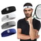 Elastic Sweatband WOSWEIR Cotton Athletic Headband For Basketball Fitness Gym Men Women Volleyball 1