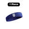 Elastic Sweatband WOSWEIR Cotton Athletic Headband For Basketball Fitness Gym Men Women Volleyball 5