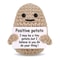Positive Energy Cute Handwoven Potato Doll, Plush Knitting Room Decoration, Funny Birthday and Christmas Gift