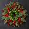 Winter Berry Wreath for Front Door Christmas Decoration Red Berry Xmas Wall Decor