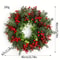 Winter Berry Wreath for Front Door Christmas Decoration Red Berry Xmas Wall Decor