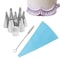 Reusable Frosting Pastry Bags, Russian Piping Tips Set, Cake Decorating Tool, Fondant Smoother
