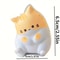 Soft Pinch PU Squeeze Toys for Kids, Adorable Cartoon Cat, Slow Rebound Fidget Balls, Halloween Gifts