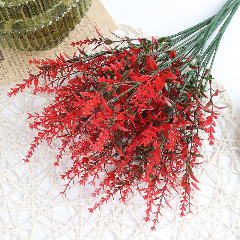 Wedding Home Garden Lavender Fake Plant Artificial Flower Photography Props Household Products Bridal Bouquet