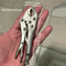 Multifunctional Pressure Pliers – Heavy Duty Locking Pliers with Adjustable Metal Face Clamp for Woodworking and Welding