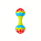Random Color Baby Rattles, Toddler Double-Headed Hand Grip, Soothing Baby Nibbling Toys
