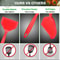 Flexible Silicone Shovel Turner For Nonstick Cookware Wide Fish Spatula For Frying Eggs 3