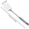 Kitchen Spatula, Stainless Steel Shovel for Non Stick Cookware, Dishwasher Safe & Easy to Clean